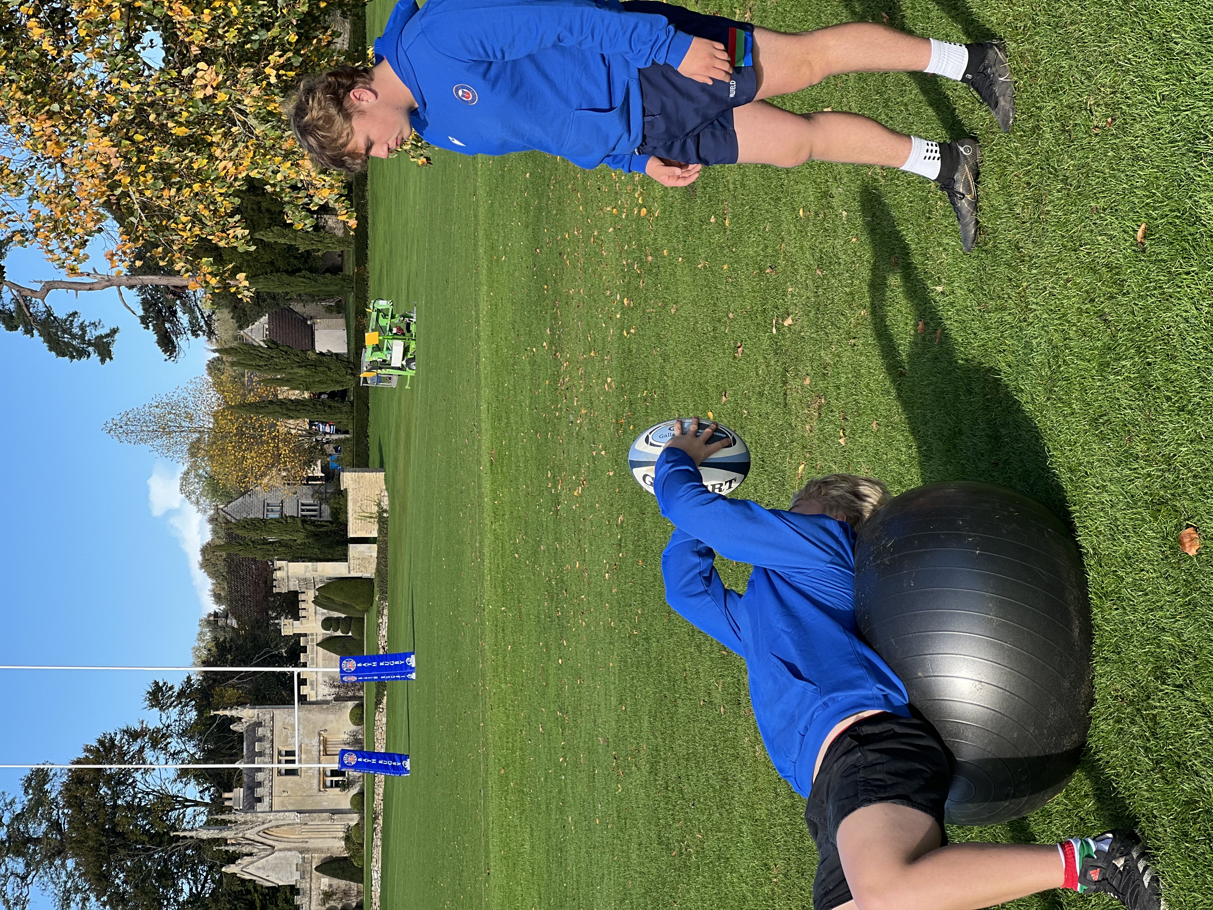 Lineout throwing session with Tom Dunn